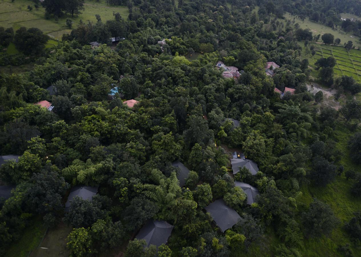 Hotel Pench Jungle Camp Khawāsa Exterior foto